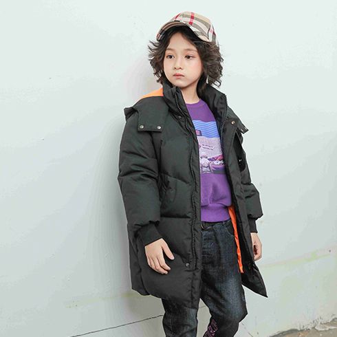 來自星星的寶貝童裝-中長款羽絨服