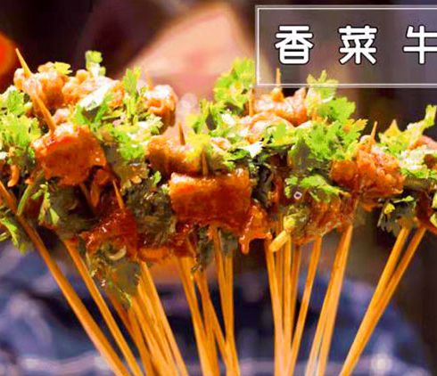 辣三國串串火鍋-香菜牛肉