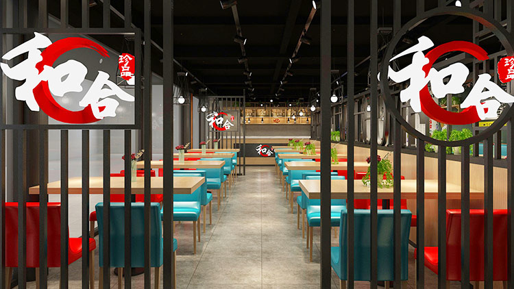 禾合佳燒餅-店面設計