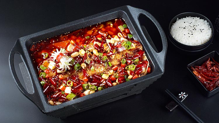 魚情于你小份烤魚飯-麻辣烤魚飯套餐