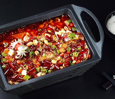 魚情于你小份烤魚飯-麻辣烤魚飯套餐