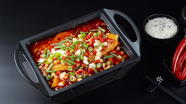 魚情于你小份烤魚飯-香辣烤魚飯套餐