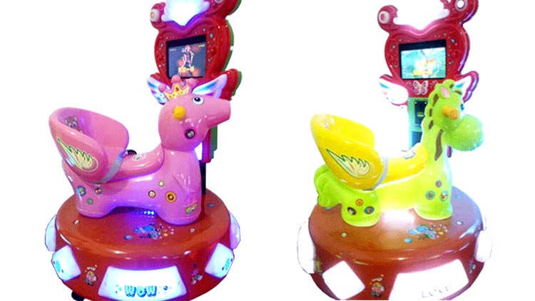 中捷樂淘智能新零售-旋轉mp5小豬&旋轉mp5小馬